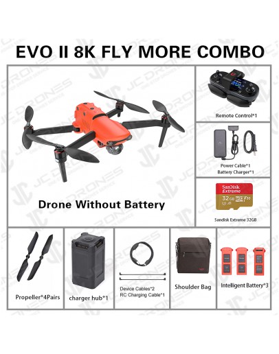 EVO II 8K - FLY MORE COMBO
