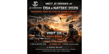 JC DRONES at DSA & NATSEC 2026 Booth 9204 | Defense & Security Drone Solutions