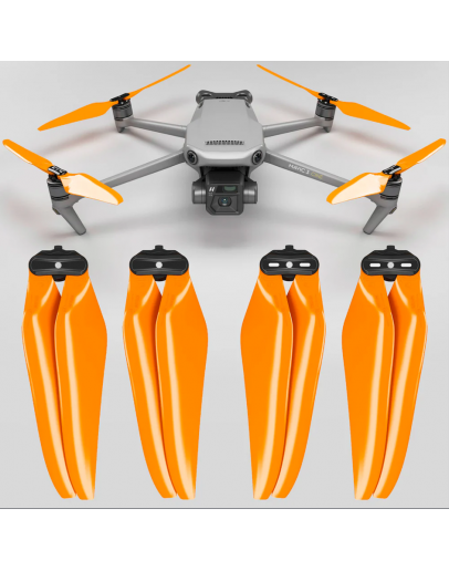 Original Master Airscrew DJI Mavic 3 STEALTH Upgrade Propellers - x4 (ORANGE)